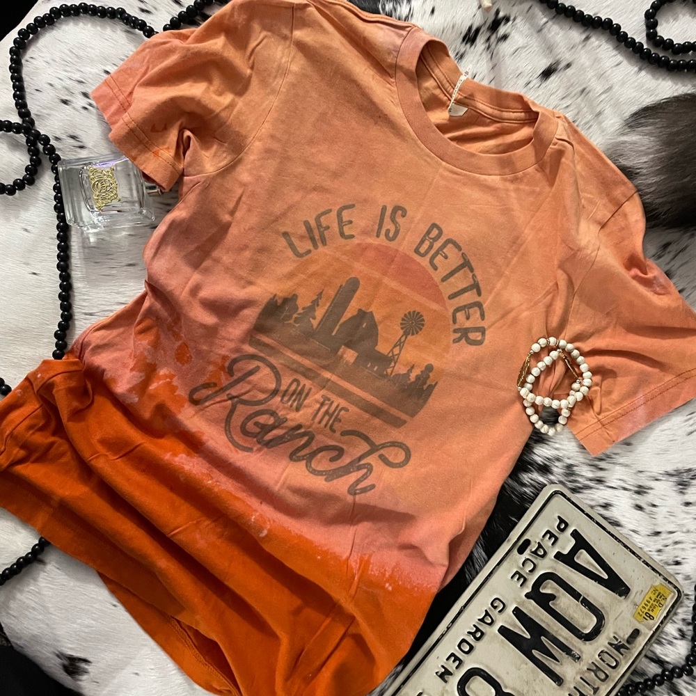 Life‎ is better on the ranch Graphic T shirt